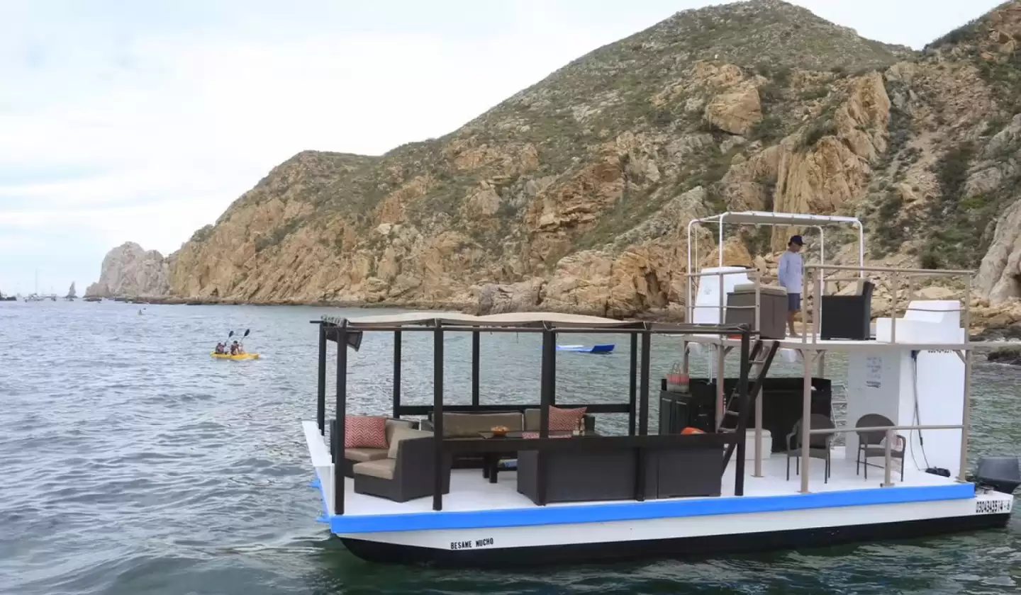 Rent Custom Made 32 Catamaran in Cabo San Lucas – Private Motorboat Charter with Captain | BoatRentalsLosCabos
