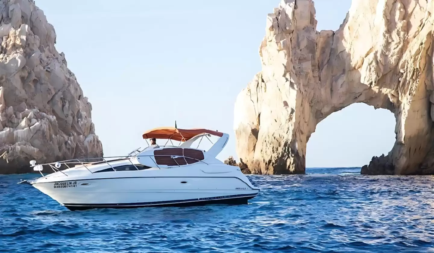 Private 32ft Luxury Yacht Tour in Cabo San Lucas with Snorkeling | Rent with Captain
